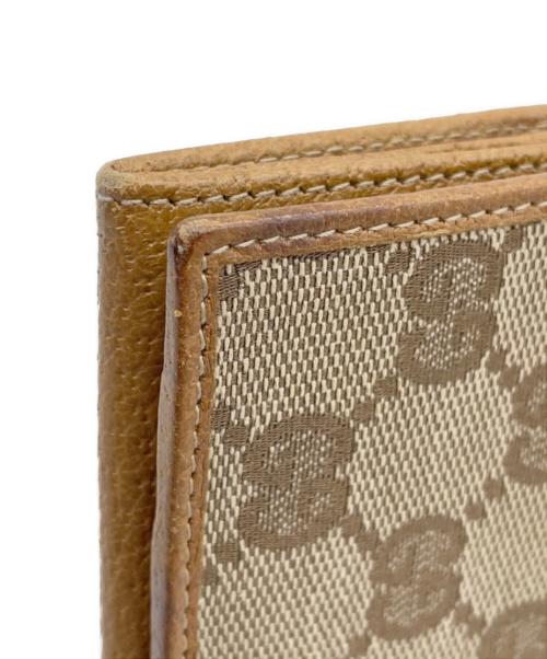 GUCCI（グッチ）GUCCI (グッチ) 長財布 GG ベージュの古着・服飾アイテム