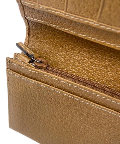 GUCCI（グッチ）GUCCI (グッチ) 長財布 GG ベージュの古着・服飾アイテム