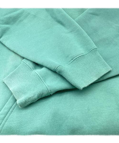 stussy（ステューシー）stussy (ステューシー) プルオーバーパーカー グリーン サイズ:Mの古着・服飾アイテム