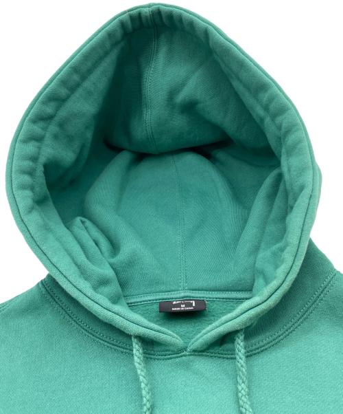 stussy（ステューシー）stussy (ステューシー) プルオーバーパーカー グリーン サイズ:Mの古着・服飾アイテム