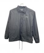 stussyステューシー）の古着「コーチジャケット」｜ブラック