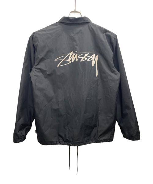 stussy（ステューシー）stussy (ステューシー) コーチジャケット ブラック サイズ:Lの古着・服飾アイテム