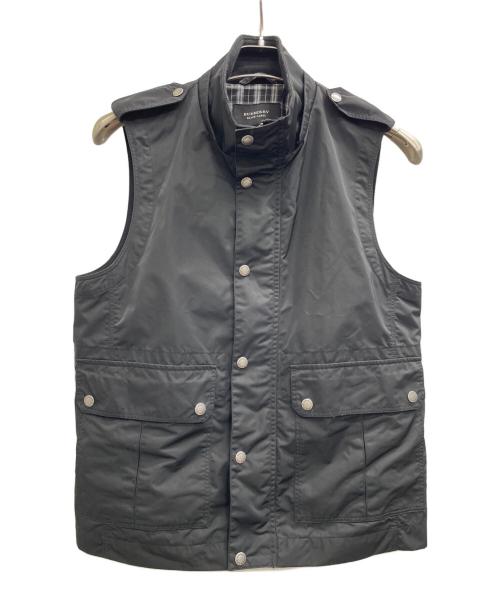 BURBERRY BLACK LABEL（バーバリーブラックレーベル）BURBERRY BLACK LABEL (バーバリーブラックレーベル) ベスト ブラック サイズ:Lの古着・服飾アイテム
