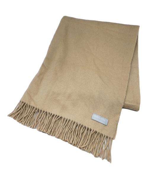 JOSHUA ELLIS（ジョシュア エリス）JOSHUA ELLIS (ジョシュア エリス) マフラー ベージュの古着・服飾アイテム