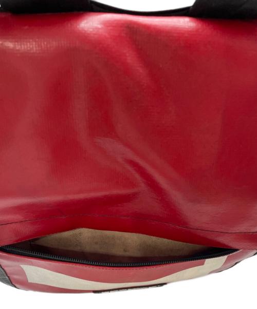 FREITAG（フライターグ）FREITAG (フライターグ) リュック レッド×ホワイトの古着・服飾アイテム