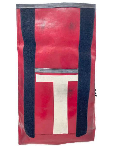 FREITAG（フライターグ）FREITAG (フライターグ) リュック レッド×ホワイトの古着・服飾アイテム