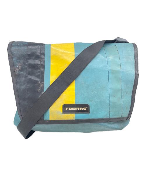 FREITAG（フライターグ）FREITAG (フライターグ) メッセンジャーバッグ ブルー×イエローの古着・服飾アイテム