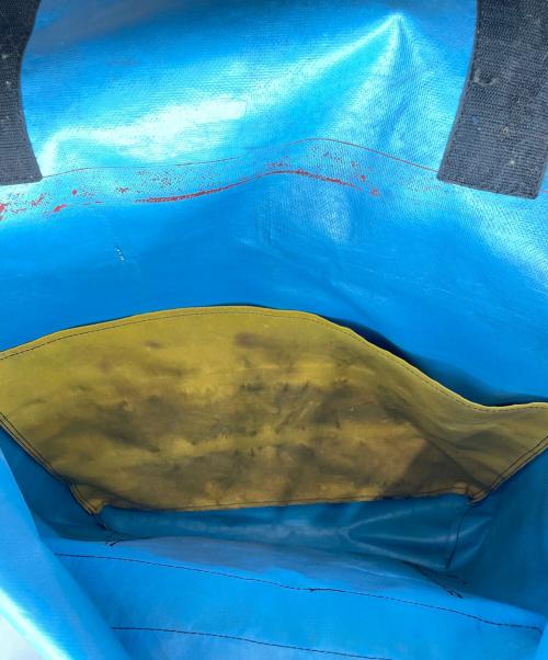 FREITAG（フライターグ）FREITAG (フライターグ) メッセンジャーバッグ ブルー×イエローの古着・服飾アイテム