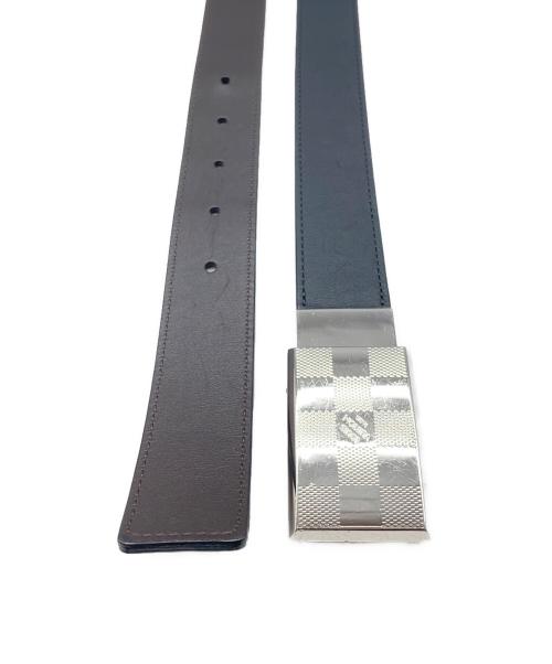 LOUIS VUITTON（ルイ ヴィトン）LOUIS VUITTON (ルイ ヴィトン) レザーベルト ブラックの古着・服飾アイテム