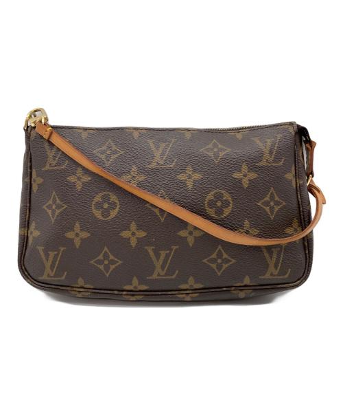 LOUIS VUITTON（ルイ ヴィトン）LOUIS VUITTON (ルイ ヴィトン) ポーチ ブラウンの古着・服飾アイテム
