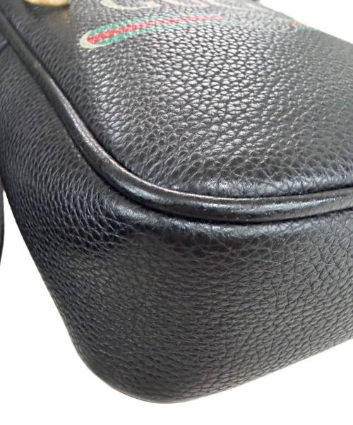 GUCCI（グッチ）GUCCI (グッチ) ショルダーバッグ ブラックの古着・服飾アイテム