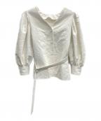 MAISON SPECIALメゾンスペシャル）の古着「長袖ブラウス」｜アイボリー