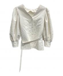 MAISON SPECIAL（メゾンスペシャル）の古着「長袖ブラウス」｜アイボリー