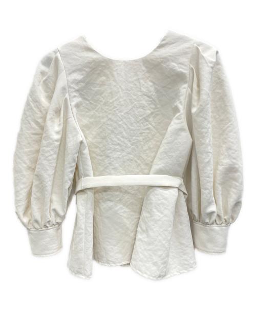 MAISON SPECIAL（メゾンスペシャル）MAISON SPECIAL (メゾンスペシャル) 長袖ブラウス アイボリー サイズ:Mの古着・服飾アイテム