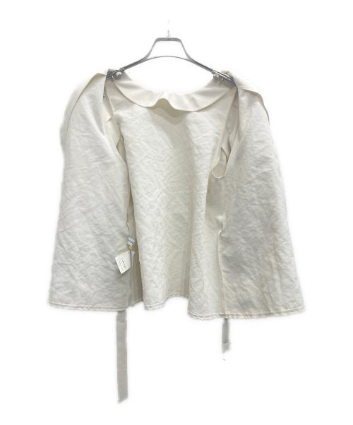 MAISON SPECIAL（メゾンスペシャル）MAISON SPECIAL (メゾンスペシャル) 長袖ブラウス アイボリー サイズ:Mの古着・服飾アイテム