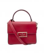 Kate Spadeケイトスペード）の古着「ハンドバッグ」｜レッド