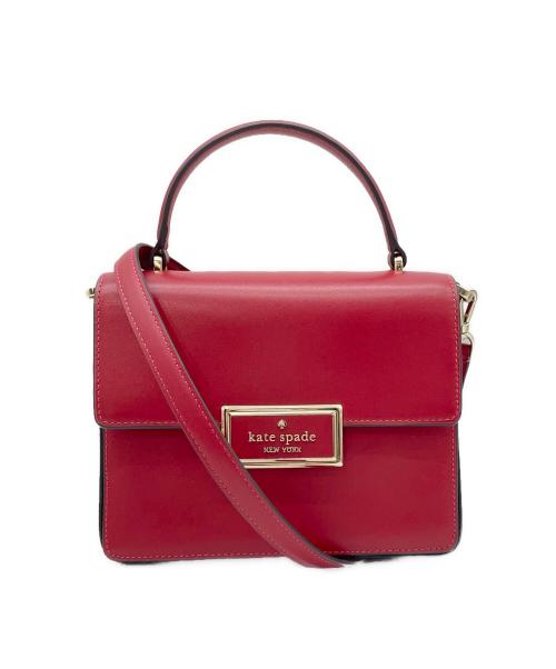 Kate Spade（ケイトスペード）Kate Spade (ケイトスペード) ハンドバッグ レッドの古着・服飾アイテム