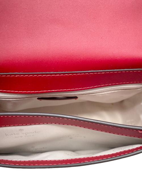 Kate Spade（ケイトスペード）Kate Spade (ケイトスペード) ハンドバッグ レッドの古着・服飾アイテム