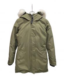 CANADA GOOSE（カナダグース）の古着「VICTORIA PARKA」｜オリーブ