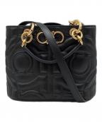 Salvatore Ferragamoサルヴァトーレ フェラガモ）の古着「ショルダーバッグ」｜ブラック