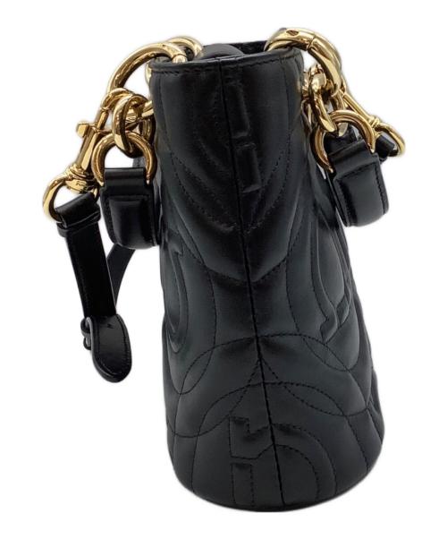 Salvatore Ferragamo（サルヴァトーレ フェラガモ）Salvatore Ferragamo (サルヴァトーレ フェラガモ) ショルダーバッグ ブラックの古着・服飾アイテム