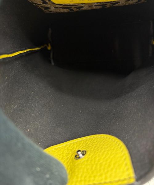 Salvatore Ferragamo（サルヴァトーレ フェラガモ）Salvatore Ferragamo (サルヴァトーレ フェラガモ) ショルダーバッグ イエローの古着・服飾アイテム