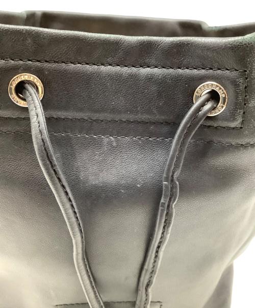 LONGCHAMP（ロンシャン）LONGCHAMP (ロンシャン) 巾着ショルダーバッグ ブラックの古着・服飾アイテム