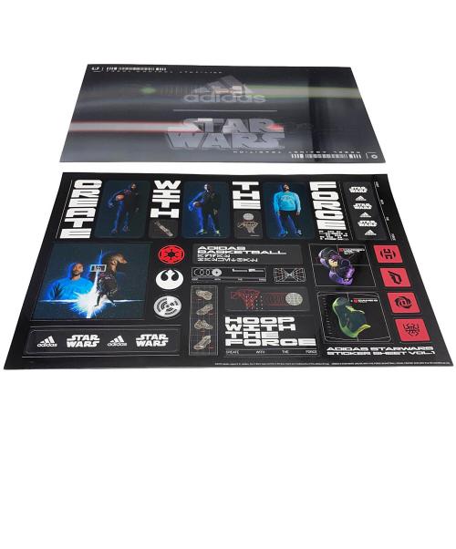 adidas（アディダス）adidas (アディダス) STAR WARS (スターウォーズ) スニーカー ブラック×パープル サイズ:29cmの古着・服飾アイテム