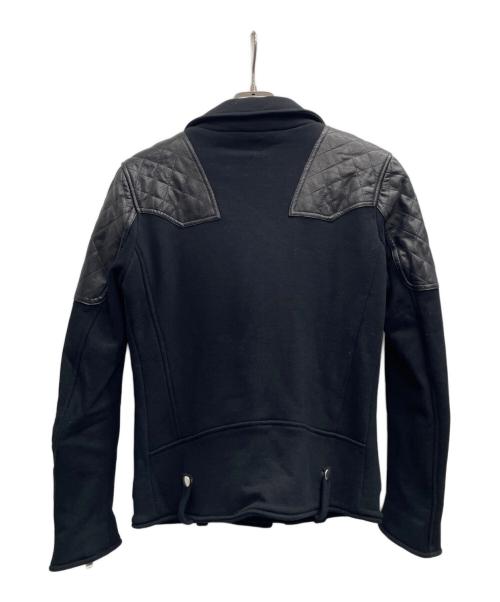 Moonage Devilment（ムーンエイジデビルメント）Moonage Devilment (ムーンエイジデビルメント) ライダースジャケット ブラック サイズ:44 未使用品の古着・服飾アイテム