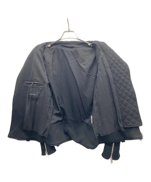 Moonage Devilment（ムーンエイジデビルメント）Moonage Devilment (ムーンエイジデビルメント) ライダースジャケット ブラック サイズ:44 未使用品の古着・服飾アイテム