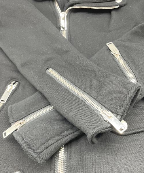 Moonage Devilment（ムーンエイジデビルメント）Moonage Devilment (ムーンエイジデビルメント) ライダースジャケット ブラック サイズ:44 未使用品の古着・服飾アイテム