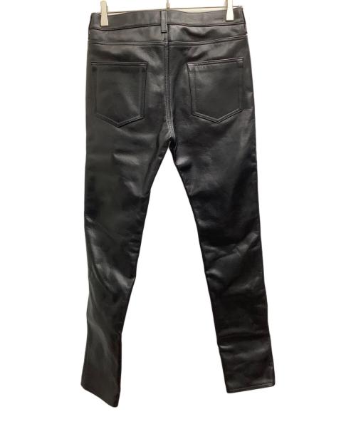 Moonage Devilment（ムーンエイジデビルメント）Moonage Devilment (ムーンエイジデビルメント) レザーパンツ ブラック サイズ:00の古着・服飾アイテム