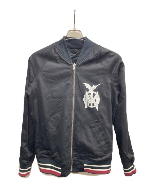 Moonage Devilment（ムーンエイジデビルメント）Moonage Devilment (ムーンエイジデビルメント) PROPA9ANDA (プロパガンダ) スカジャン ブラック サイズ:44の古着・服飾アイテム