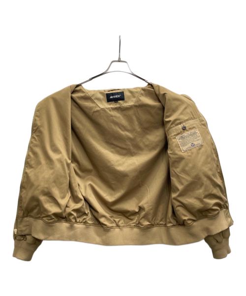 AVIREX（アヴィレックス）AVIREX (アヴィレックス) G9 MOD USAF THUNDERBIRDS ベージュ サイズ:XLの古着・服飾アイテム