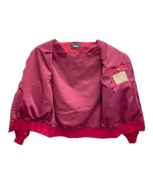 AVIREX（アヴィレックス）AVIREX (アヴィレックス) G9 MOD USAF THUNDERBIRDS レッド サイズ:2XLの古着・服飾アイテム