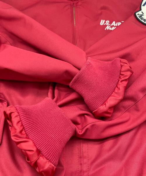 AVIREX（アヴィレックス）AVIREX (アヴィレックス) G9 MOD USAF THUNDERBIRDS レッド サイズ:2XLの古着・服飾アイテム
