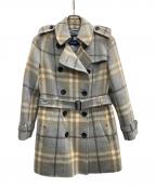 BURBERRY LONDONバーバリーロンドン）の古着「トレンチコート」｜グレー