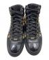 中古・古着 JIMMY CHOO (ジミーチュウ) スタッズハイカットスニーカー ブラック サイズ:42：15000円