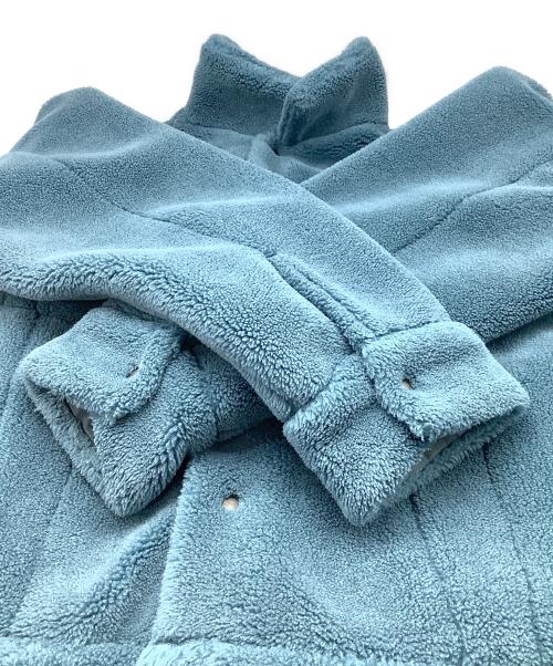 X-GIRL（エックスガール）X-GIRL (エックスガール) ボアジャケット ブルー サイズ:Mの古着・服飾アイテム