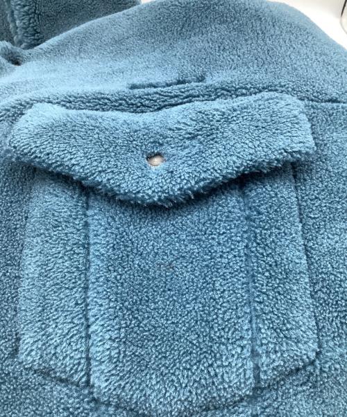 X-GIRL（エックスガール）X-GIRL (エックスガール) ボアジャケット ブルー サイズ:Mの古着・服飾アイテム