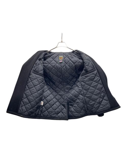 Schott（ショット）Schott (ショット) ジップフロントPコート ブラック サイズ:30の古着・服飾アイテム