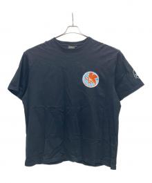 LowBlowKnuckle（ロウブロウナックル）の古着「半袖カットソー」｜ブラック