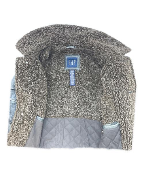 GAP（ギャップ）GAP (ギャップ) レザーコート ブラック サイズ:Lの古着・服飾アイテム