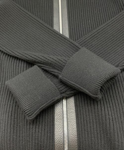 MONCLER（モンクレール）MONCLER (モンクレール) 厚手ニット ブラック サイズ:Lの古着・服飾アイテム