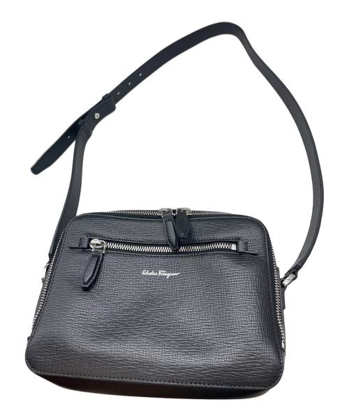 Salvatore Ferragamo（サルヴァトーレ フェラガモ）Salvatore Ferragamo (サルヴァトーレ フェラガモ) ショルダーバッグ ブラックの古着・服飾アイテム