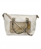 COACHコーチ）の古着「2WAYバッグ」｜ホワイト