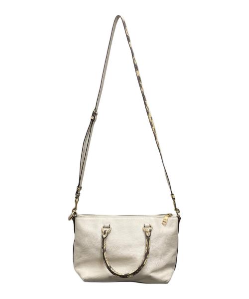 COACH（コーチ）COACH (コーチ) 2WAYバッグ ホワイトの古着・服飾アイテム