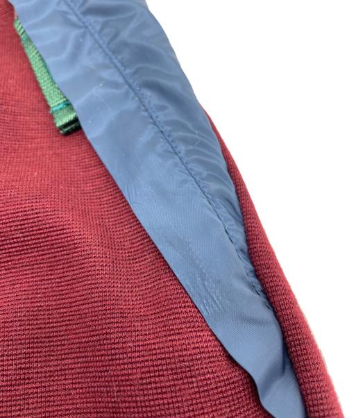 kolor/BEACON（カラービーコン）kolor/BEACON (カラービーコン) トラックパンツ レッド×ベージュ×ブルー サイズ:1の古着・服飾アイテム