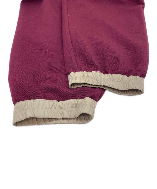 kolor/BEACON（カラービーコン）kolor/BEACON (カラービーコン) トラックパンツ レッド×ベージュ×ブルー サイズ:1の古着・服飾アイテム