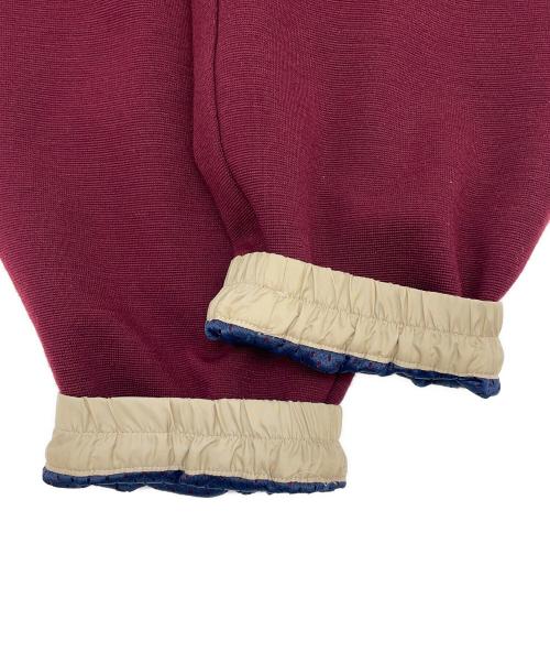 kolor/BEACON（カラービーコン）kolor/BEACON (カラービーコン) トラックパンツ レッド×ベージュ×ブルー サイズ:1の古着・服飾アイテム